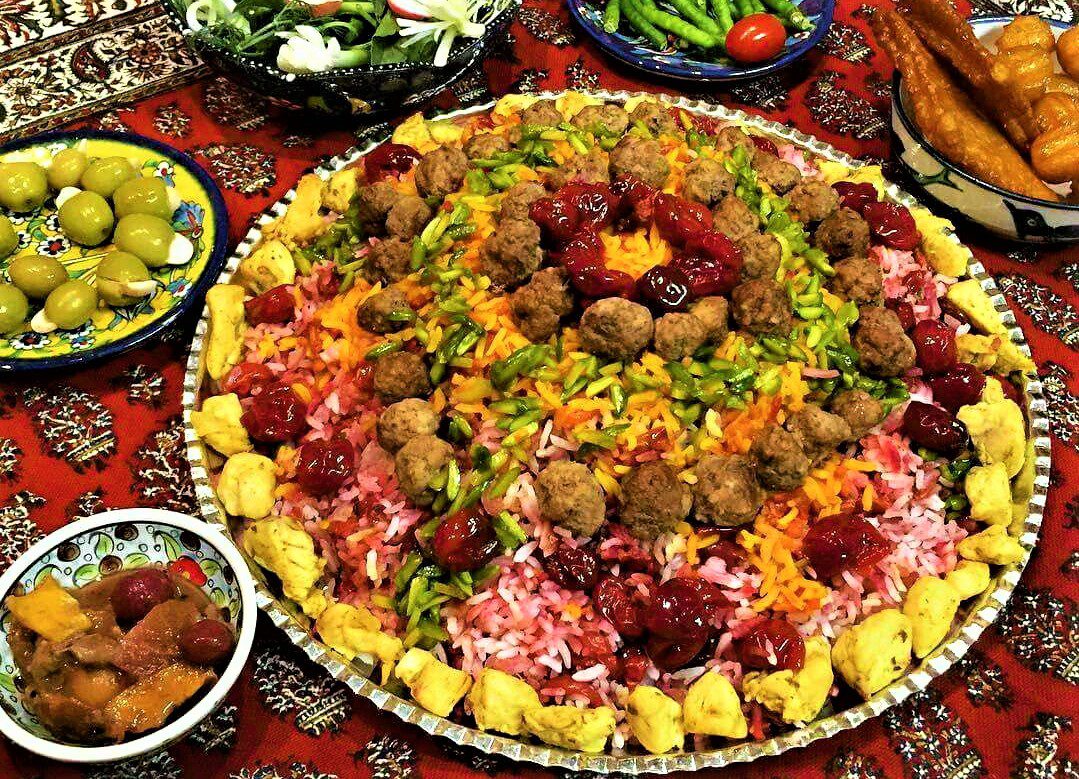 طرز تهیه آلبالو پلو