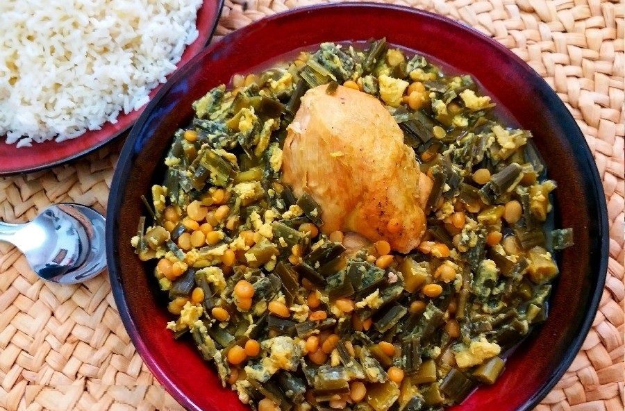 طرز تهیه خورش سیر قلیه