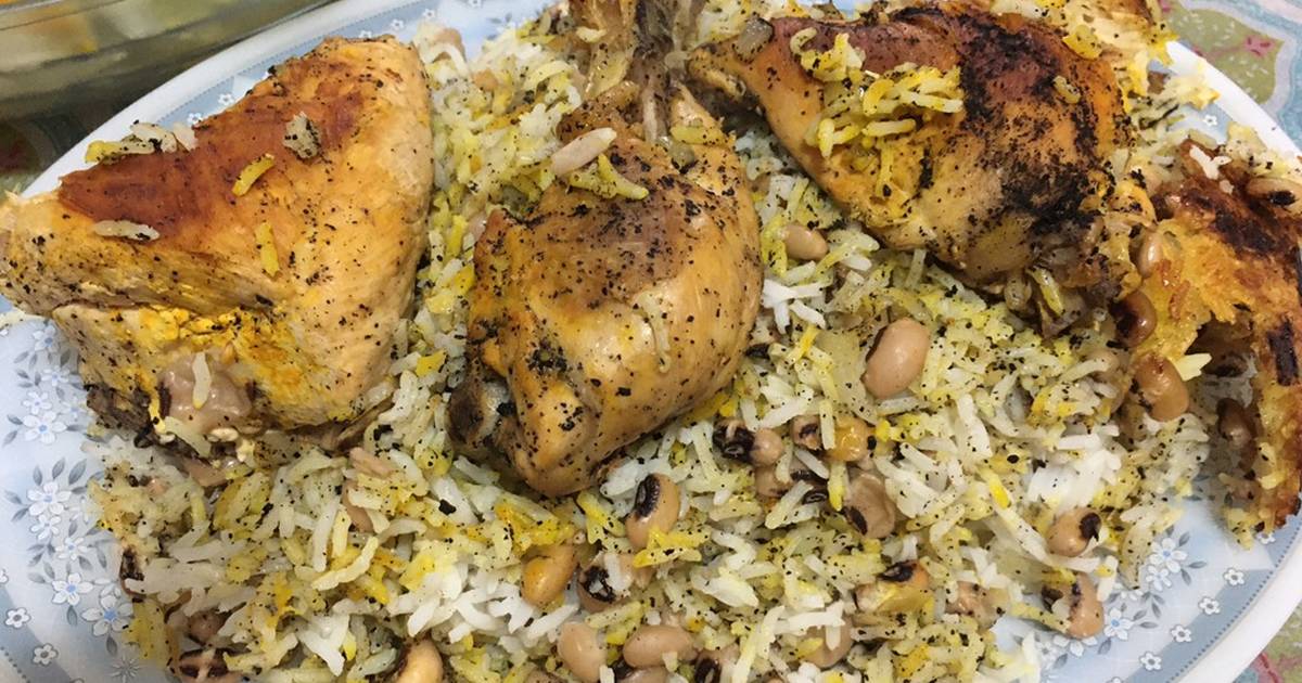 طرز تهیه لوبیا پلو شیرازی