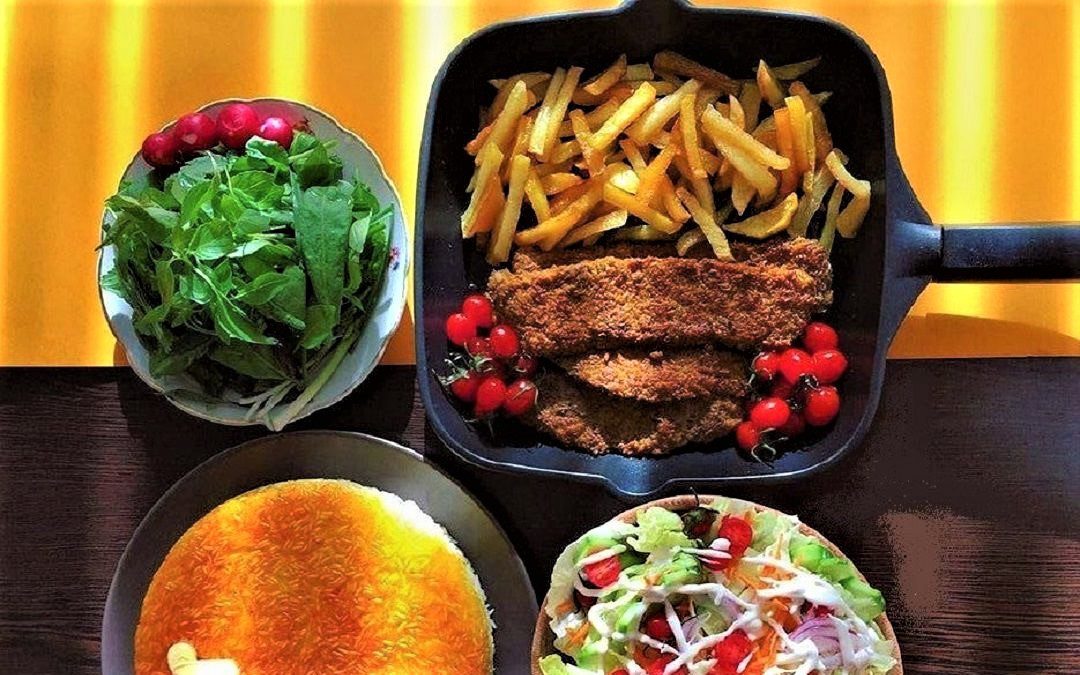 طرز تهیه کباب تابه ای