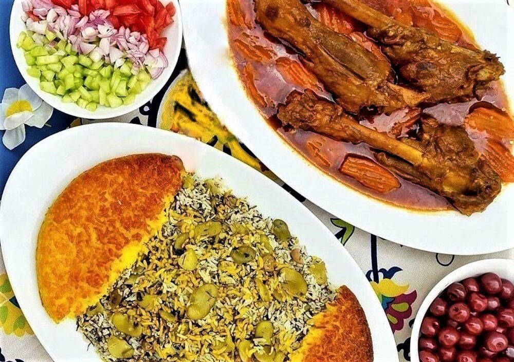 طرز تهیه باقالی پلو