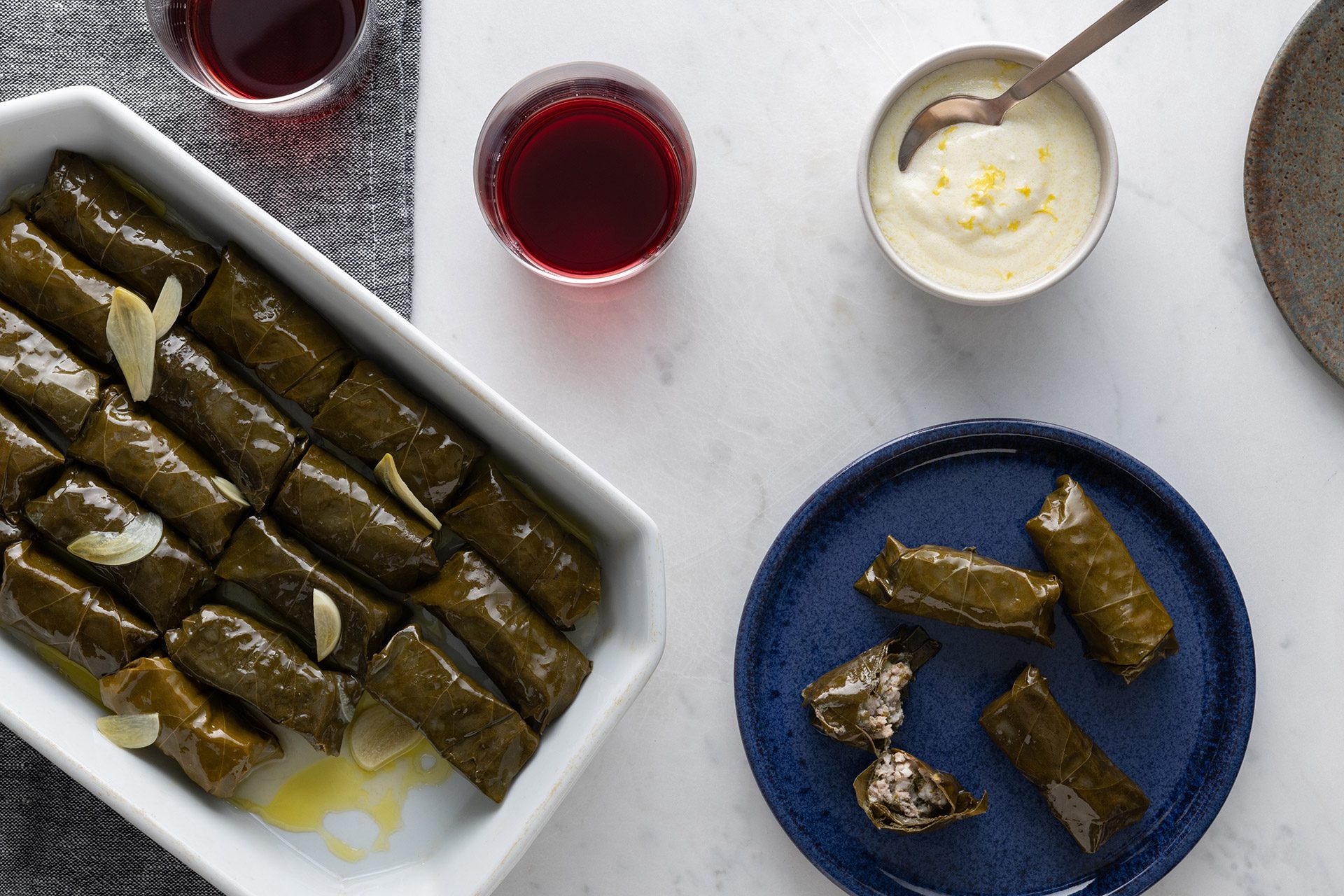 دلمه برگ مو