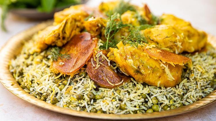 طرز تهیه نخود پلو