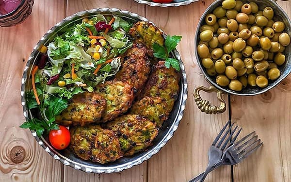 طرز تهیه کوکو اسفناج