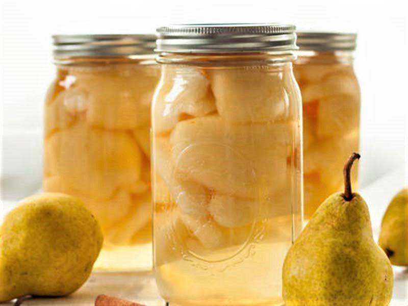 طرز تهیه کمپوت گلابی