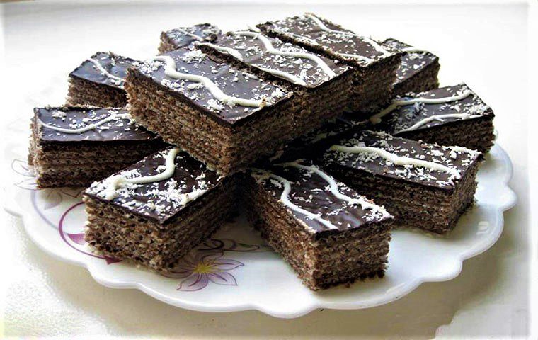 طرز تهیه شیرینی میکادو