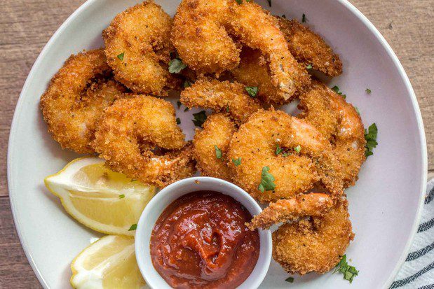 طرز تهیه میگو سوخاری