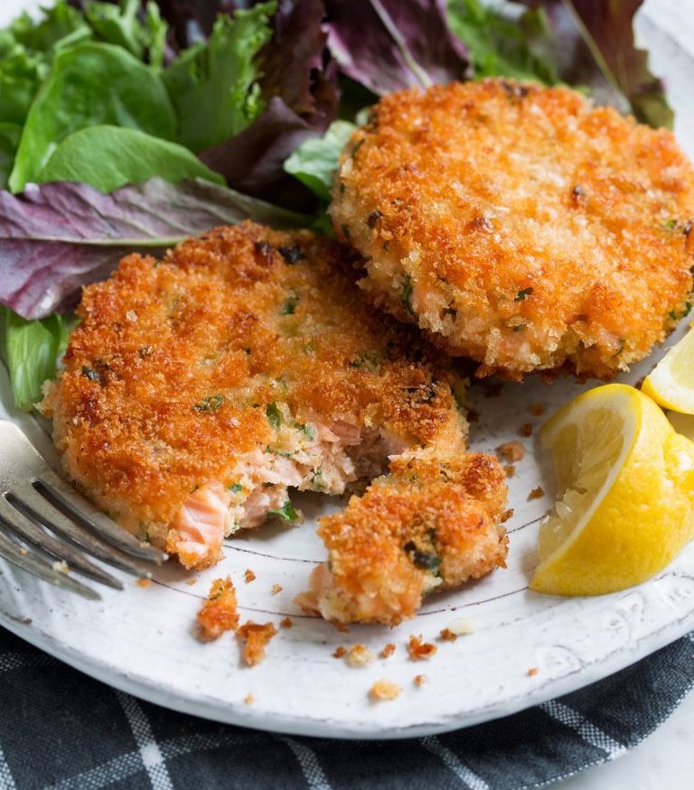 طرز تهیه کتلت ماهی سالمون