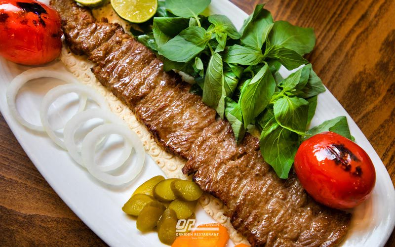 طرز تهیه کباب برگ