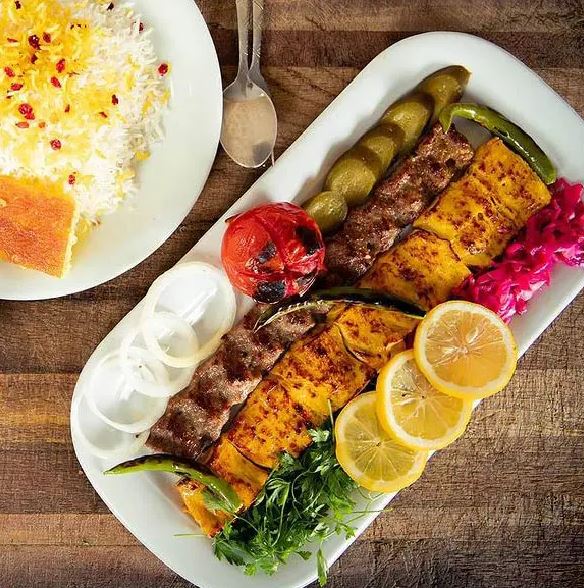 طرز تهیه چلوکباب وزیری