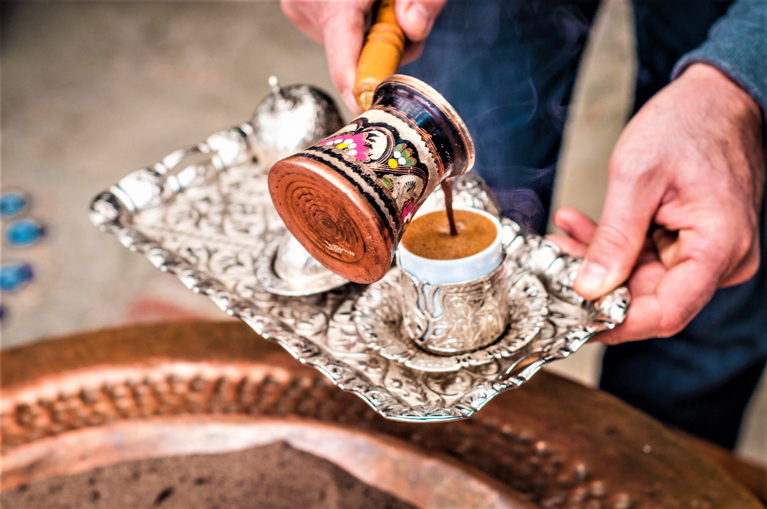 طرز تهیه قهوه ترک