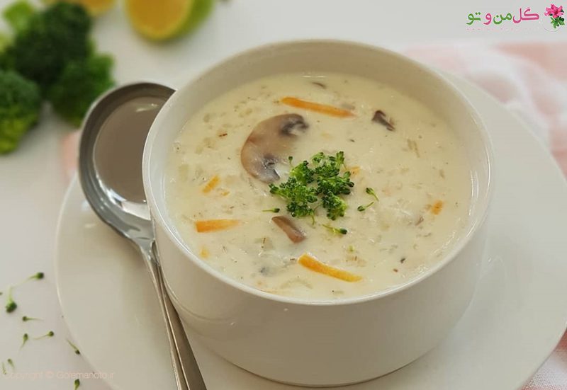 طرز تهیه سوپ شیر