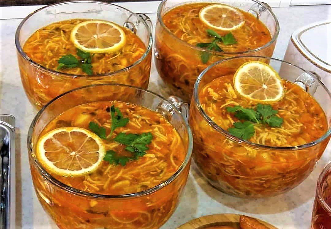 طرز تهیه سوپ ورمیشل