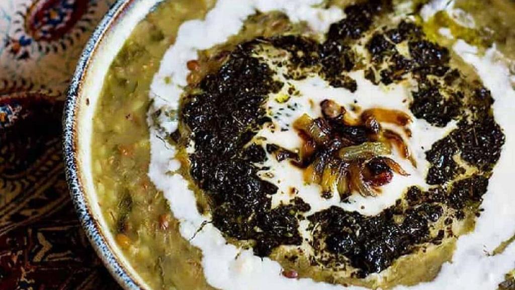 طرز تهیه آش بادمجان