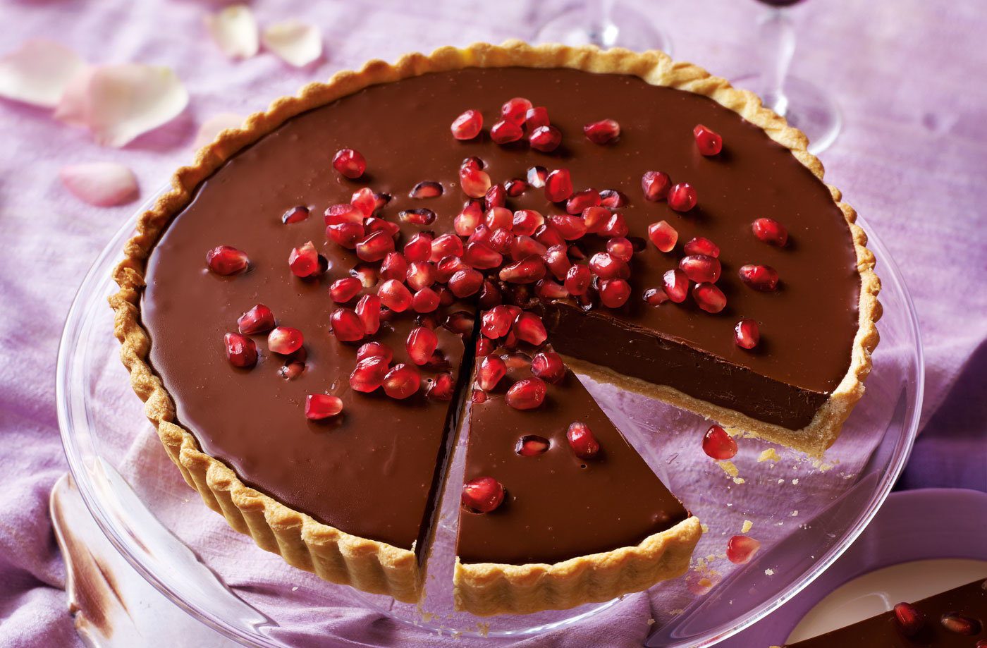 طرز تهیه تارت انار