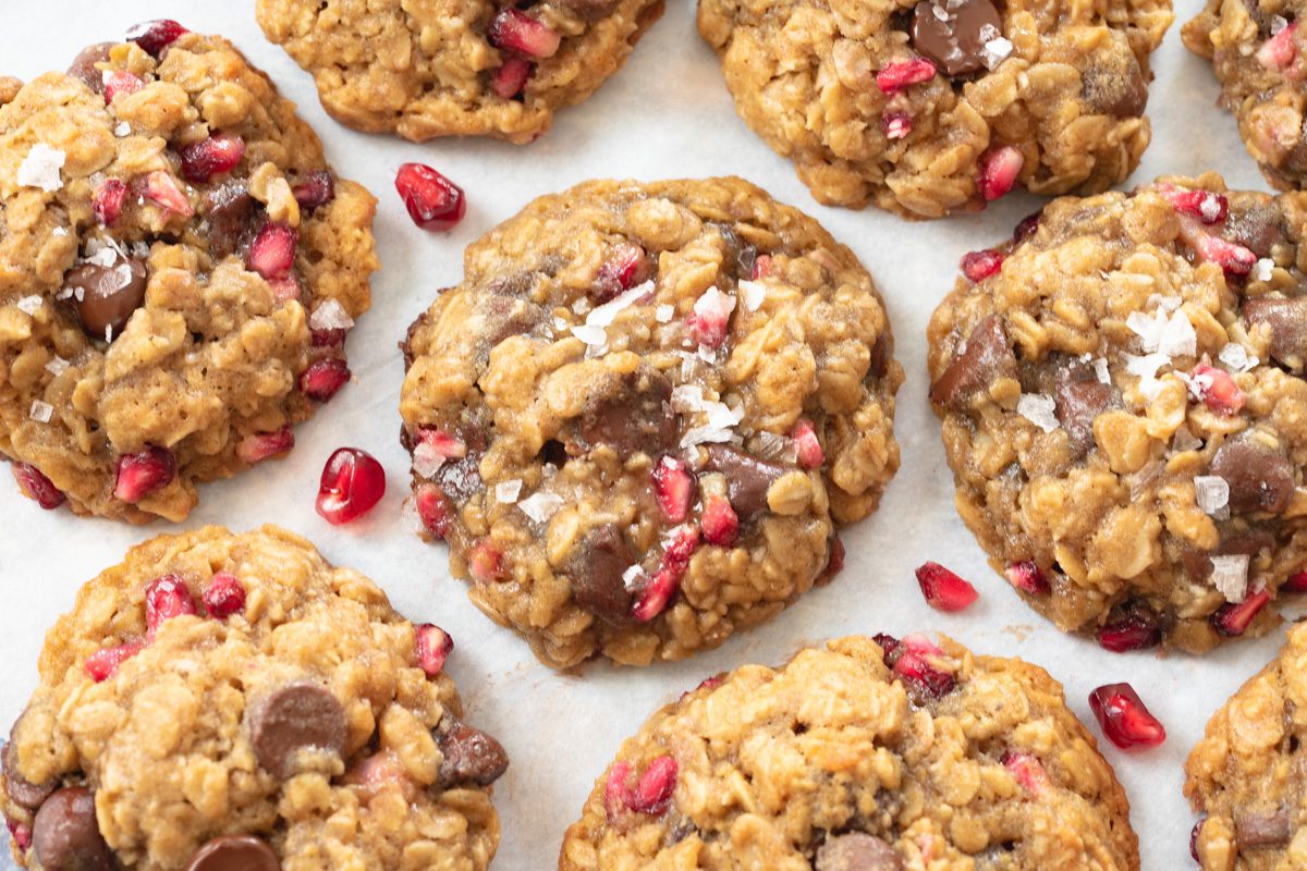 طرز تهیه کوکی انار