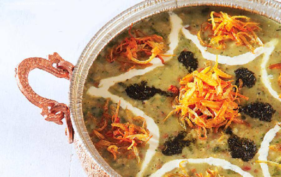 طرز تهیه آش گندم