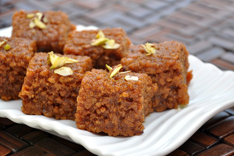 طرز تهیه حلوای اوماج