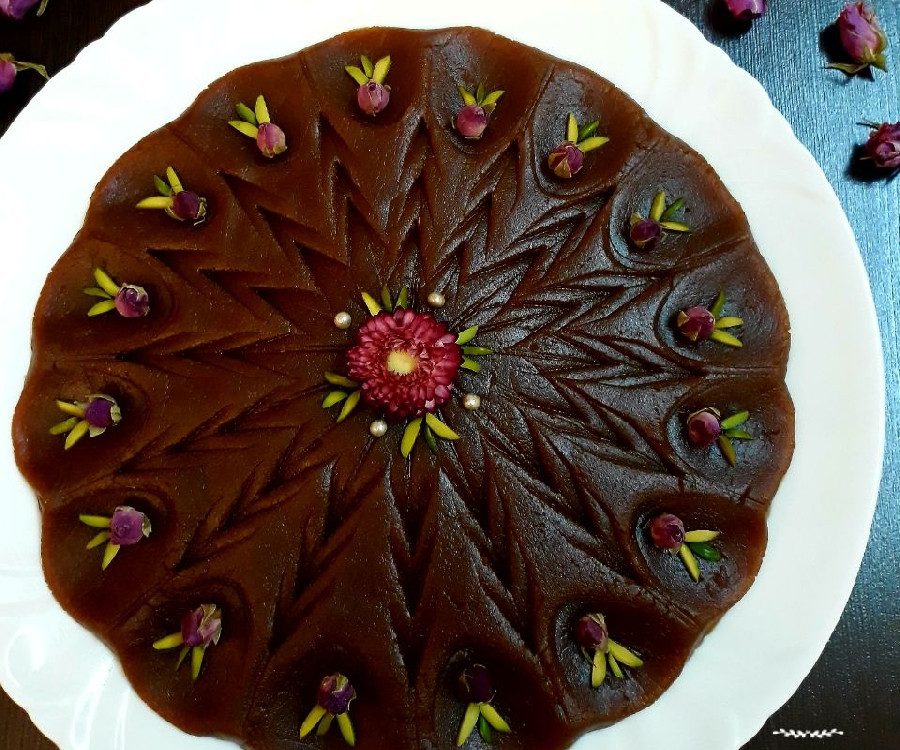 طرز تهیه حلوای سیاه