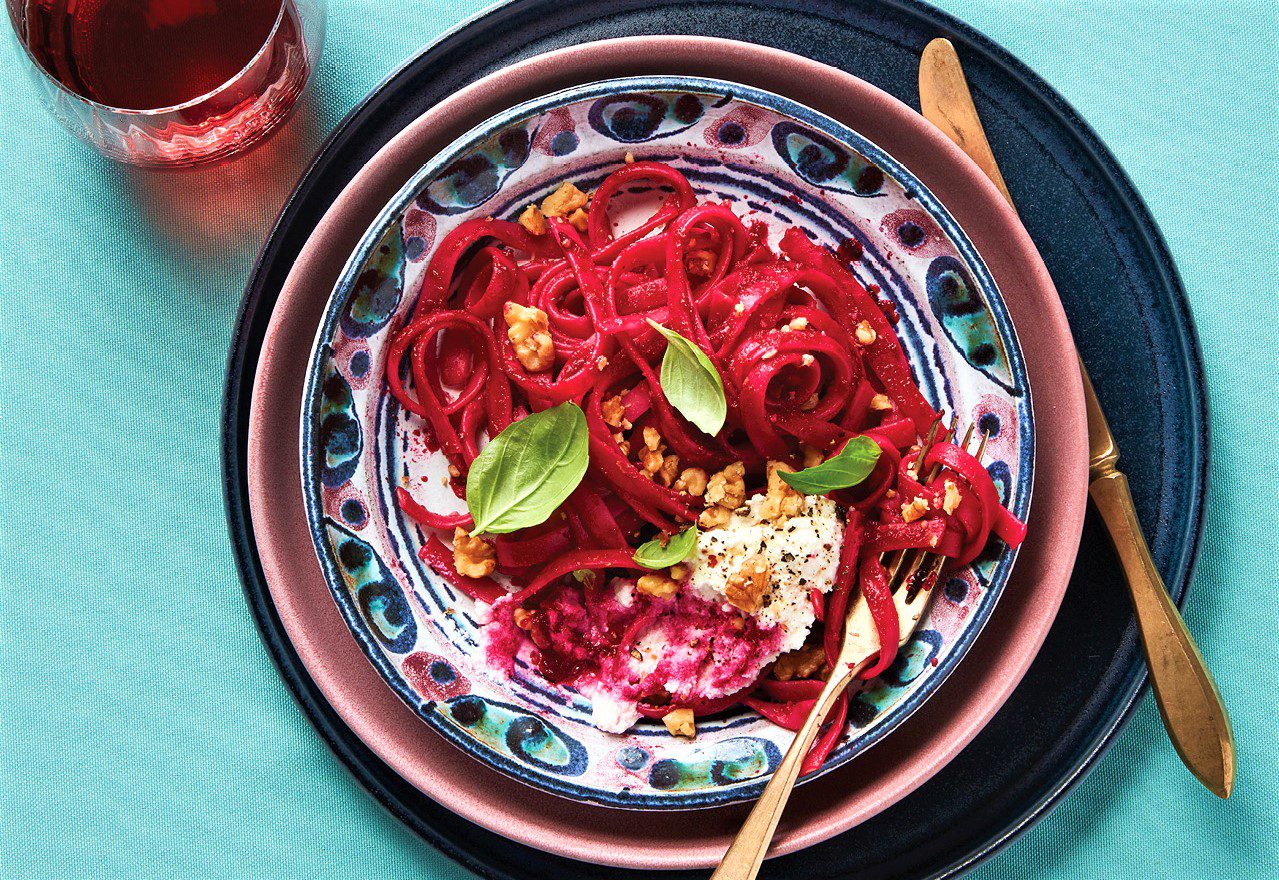 طرز تهیه پاستا با لبو