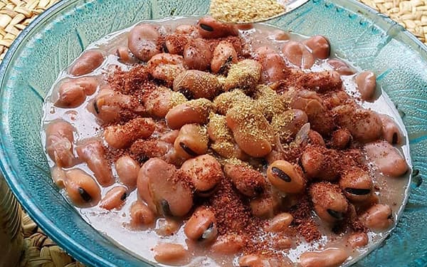 طرز تهیه باقالی پخته