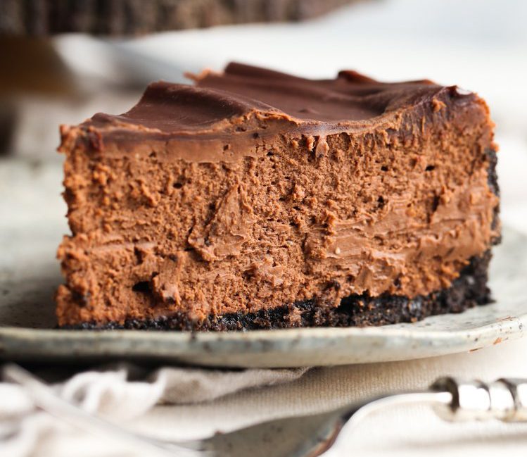 طرز تهیه چیز کیک شکلاتی