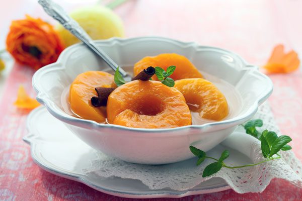 طرز تهیه کمپوت هلو