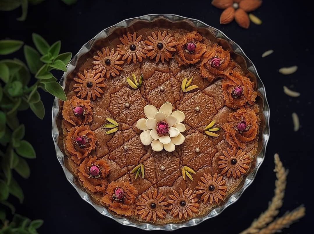 طرز تهیه حلوای آرد گندم