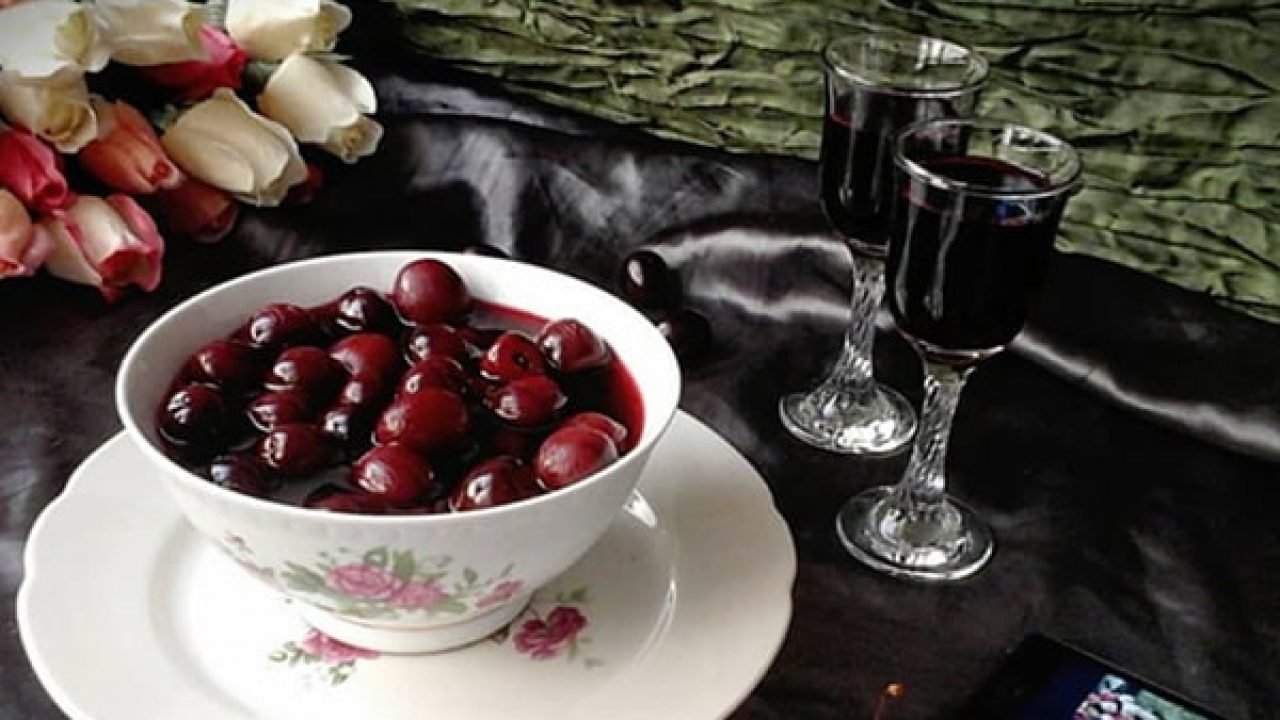 طرز تهیه کمپوت گیلاس