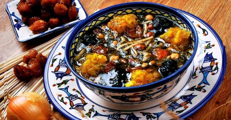 طرز تهیه آش ترش شمالی