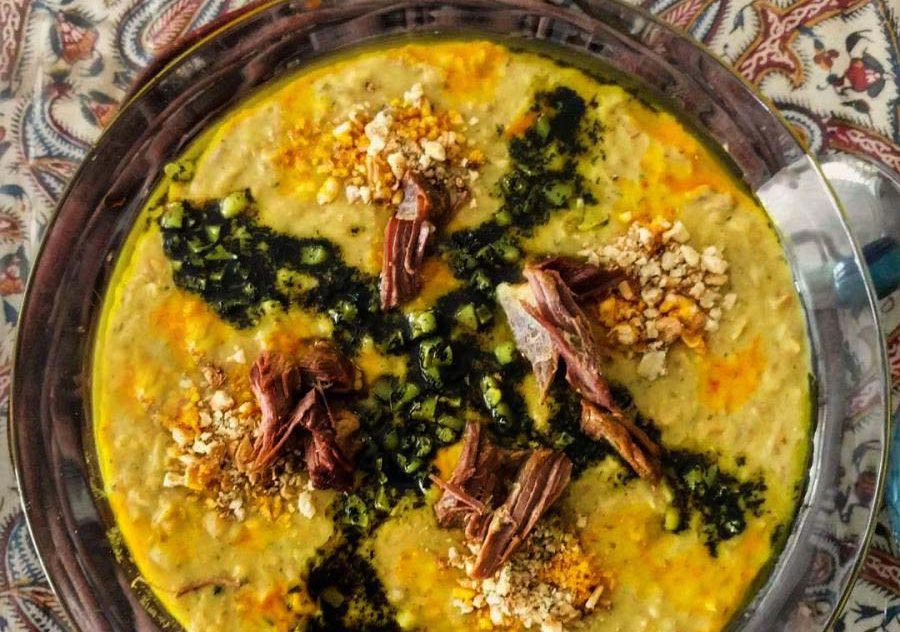 طرز تهیه بزقرمه