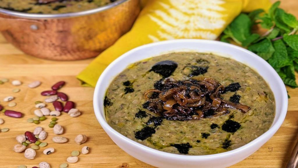 طرز تهیه آش شله قلمکار