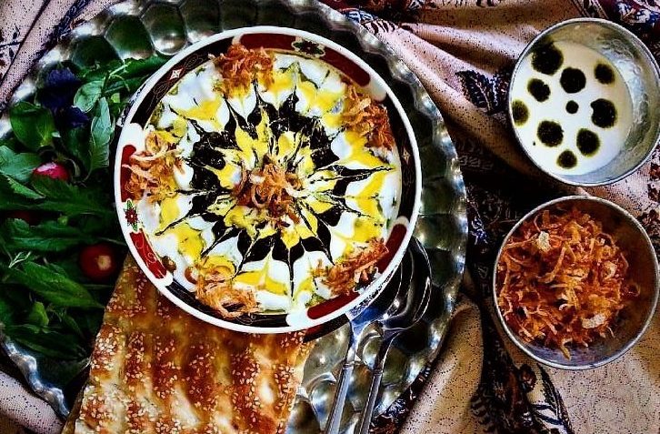 طرز تهیه آش مصطفی