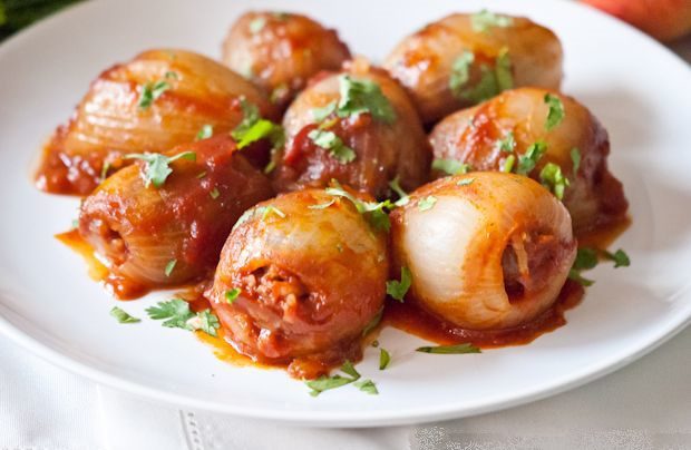 طرز تهیه دلمه پیاز