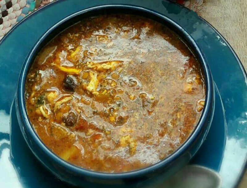 طرز تهیه اشکنه گوجه بادمجان - عکس از: golemanoto.ir