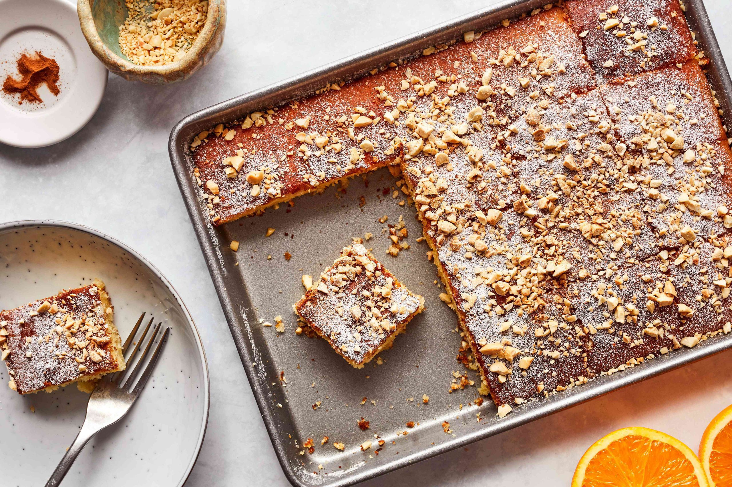 طرز تهیه کیک روانی