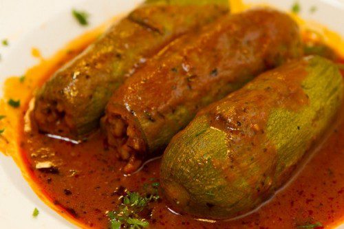 طرز تهیه دلمه کدو سبز