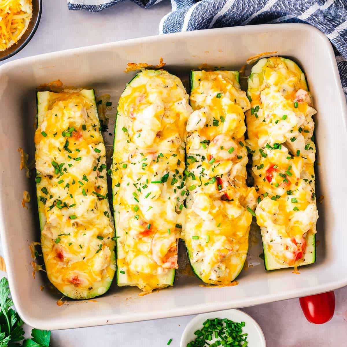 طرز تهیه کدو شکم پر با مرغ