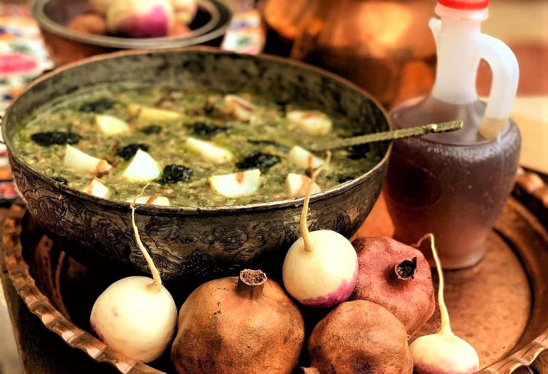 طرز تهیه آش شولی