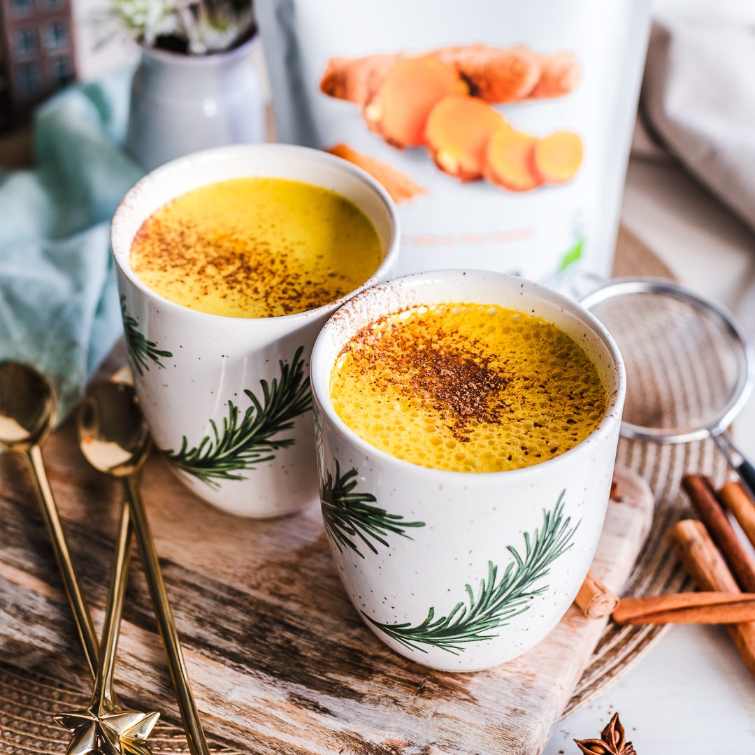 طرز تهیه شیر زردچوبه