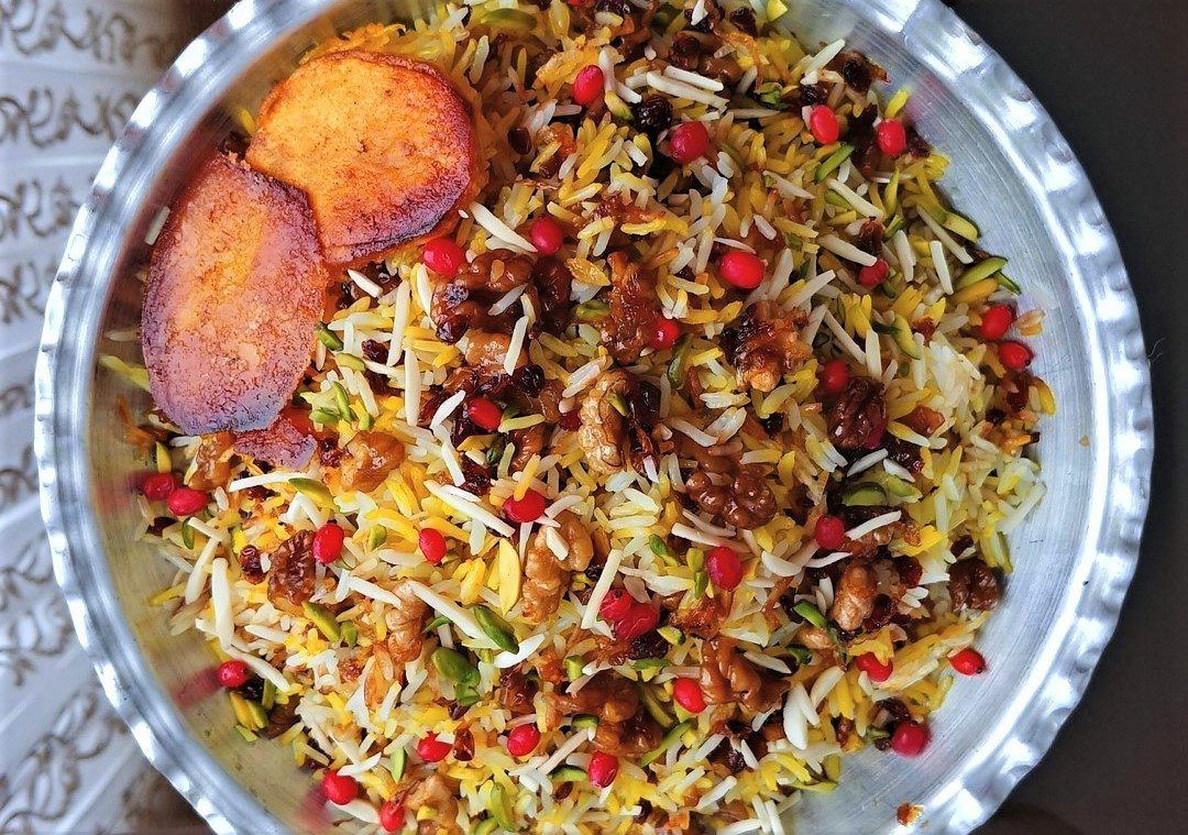 طرز تهیه گردو پلو