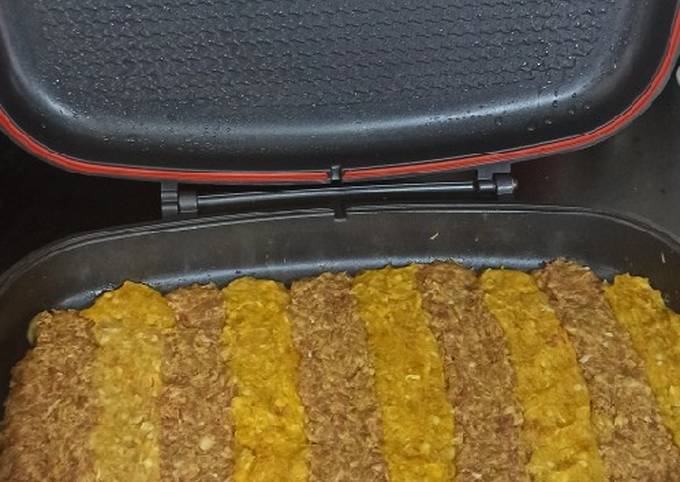 طرز تهیه کباب تابه ای دو رنگ