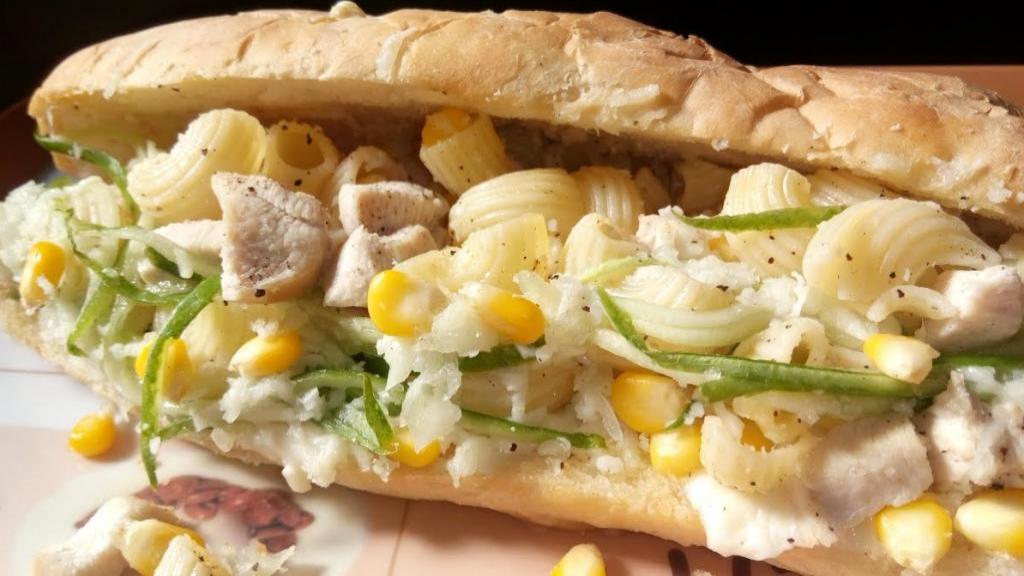 طرز تهیه ساندویچ ماکارونی