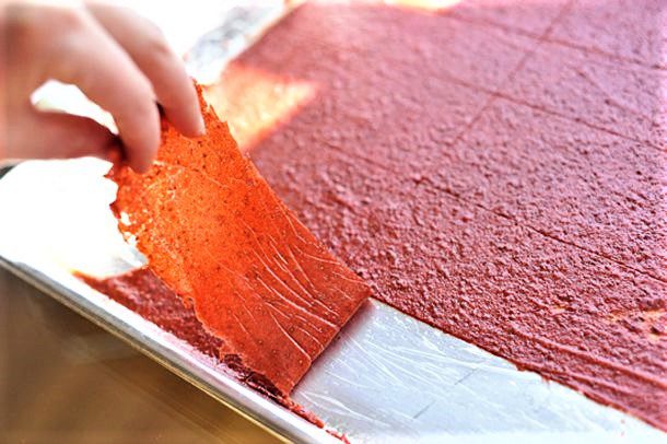 طرز تهیه لواشک سیب