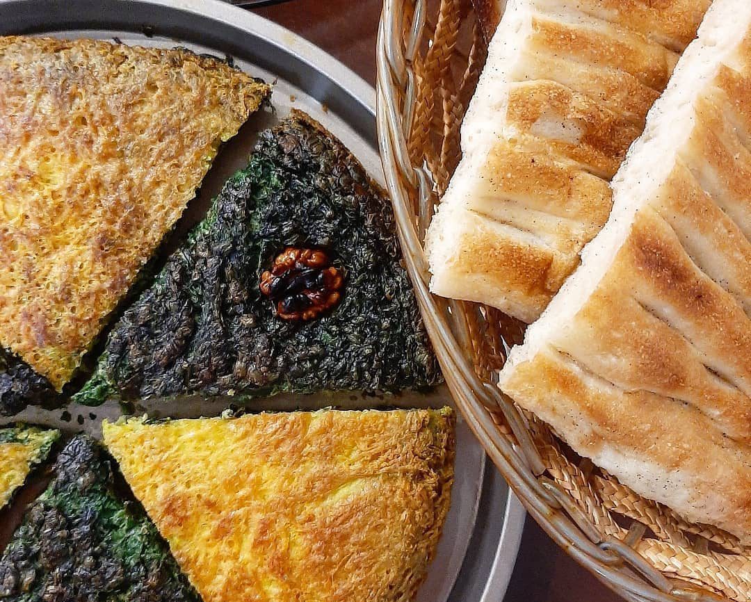 طرز تهیه کوکو دو رنگ