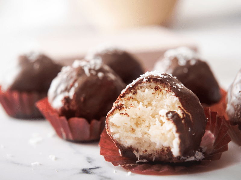 طرز تهیه توپک نارگیلی