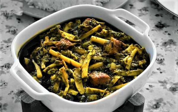 طرز تهیه خورش کنگر
