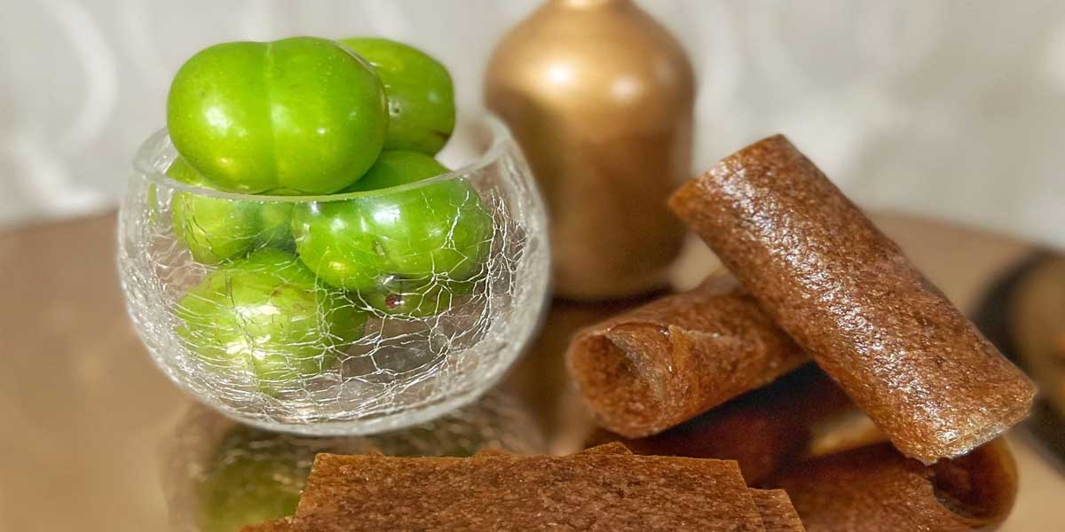 طرز تهیه لواشک گوجه سبز