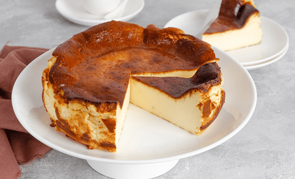 طرز تهیه چیز کیک سان سباستین