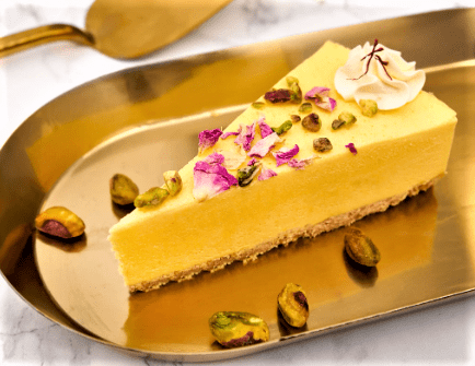 طرز تهیه چیز کیک زعفرانی